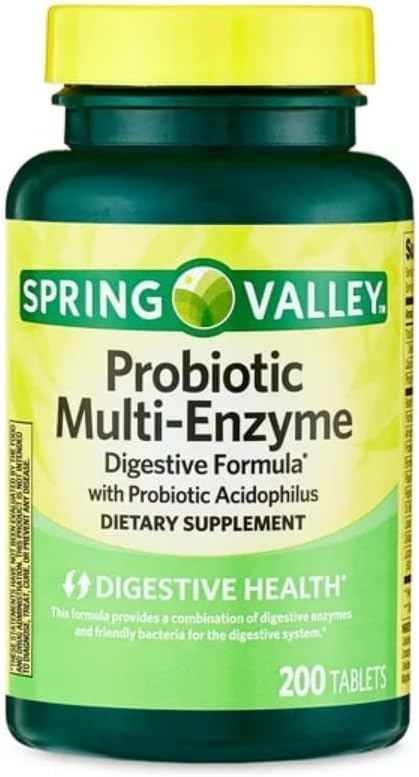 Nick & Hannah Spring Valley Probiotic Multi-Enzyme Digestive Formula Tablets Review