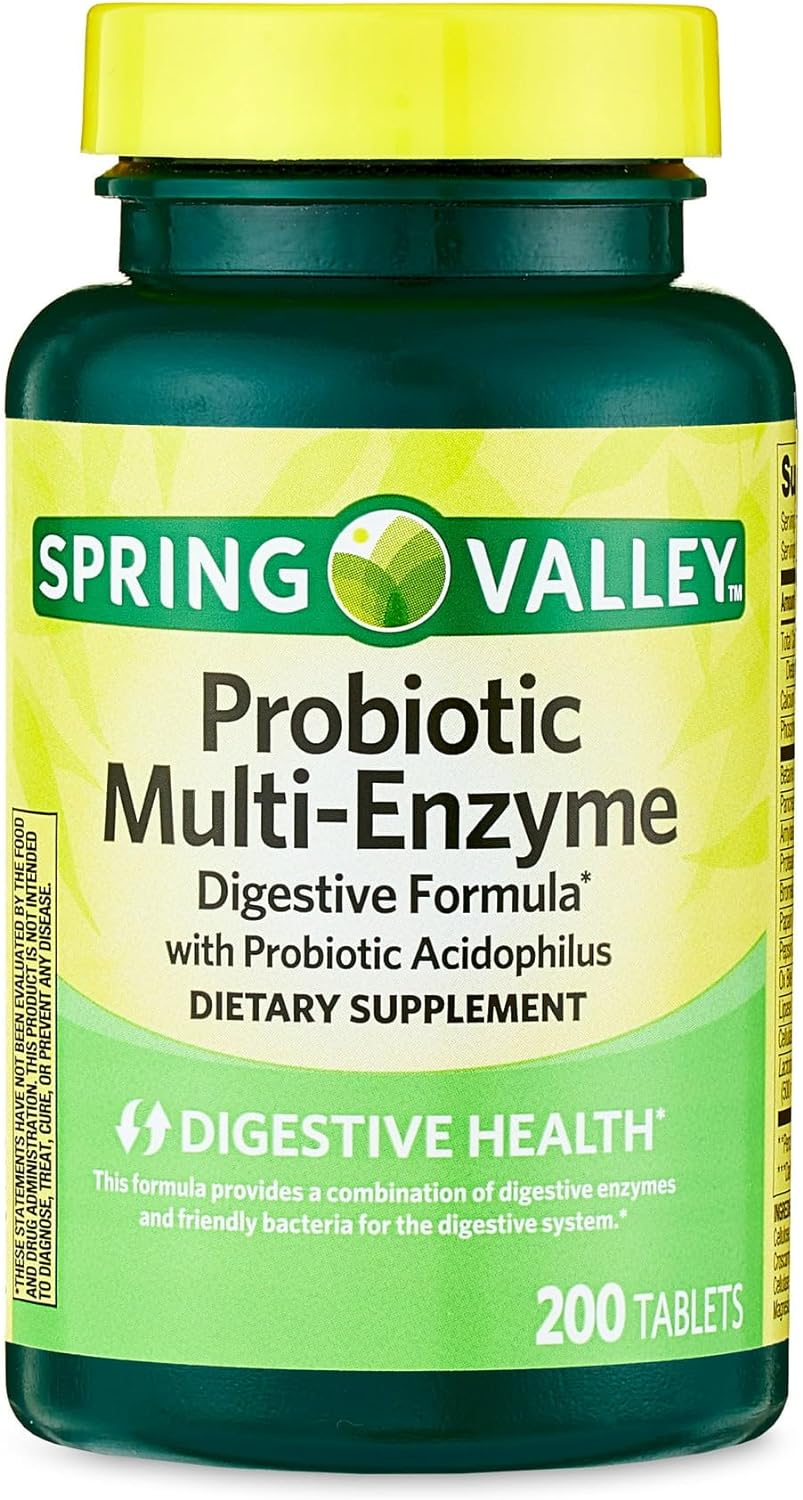 Spring Valley Probiotic Multi Enzyme Digestive Formula Review